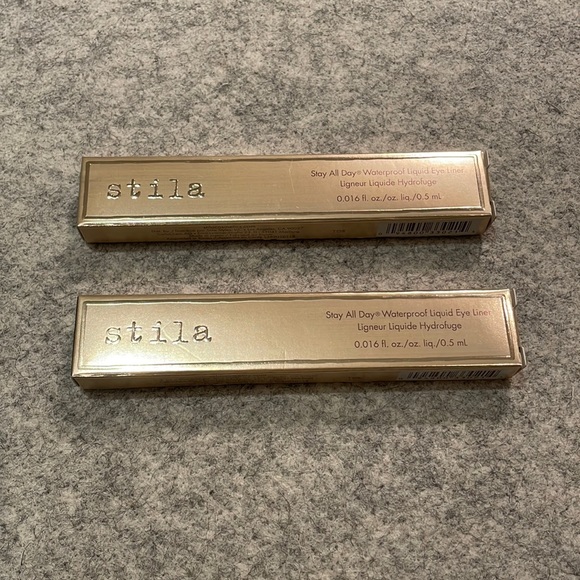 Stila Stay All Day Waterproof Intense Black Felt Tip Liquid Eyeliner - Picture 2 of 6